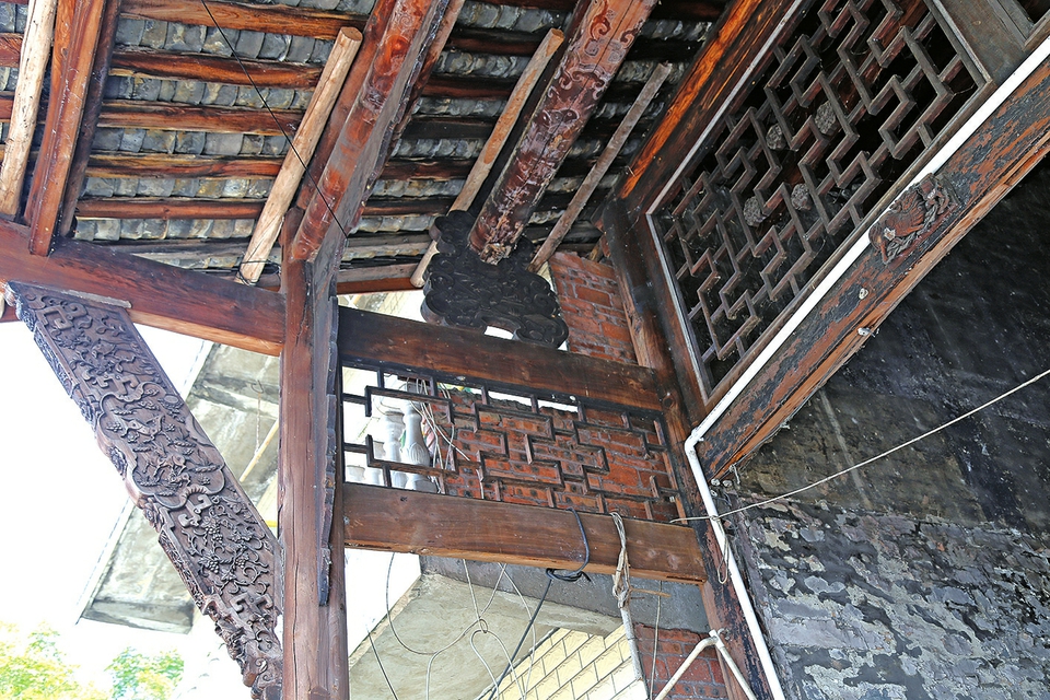 大院房屋一角