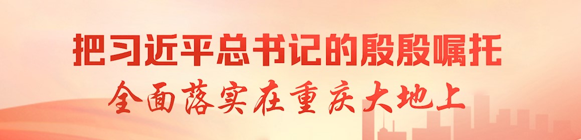 把习近平总书记的殷殷嘱托全面落实在重庆大地上