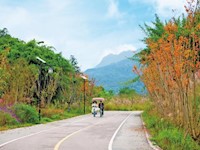 大足龙水湖：山水相伴骑行乐